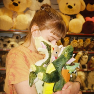 Mini Fidget Spinner Keychain